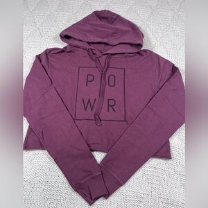 2Pood crop pullover hoodie
